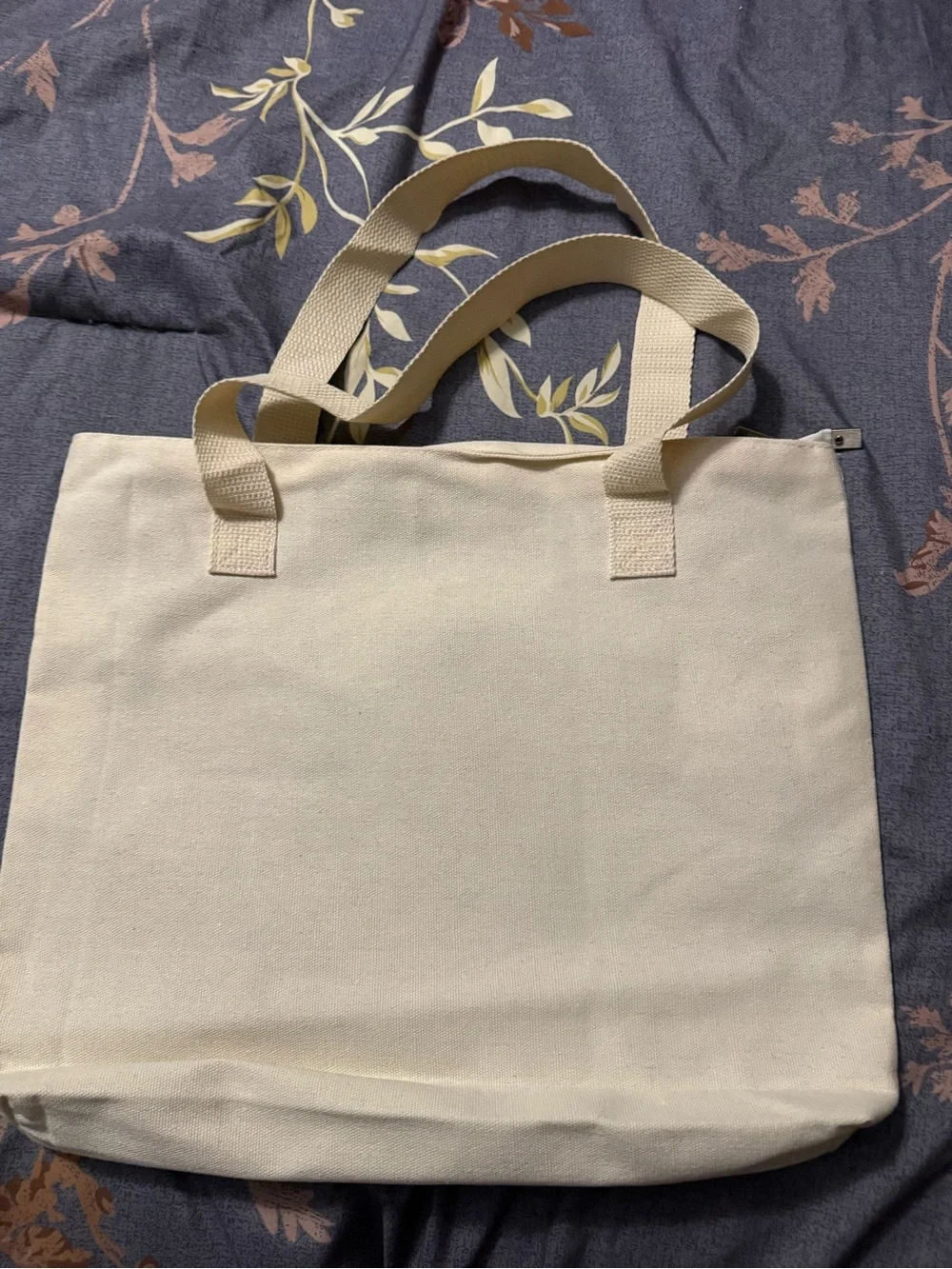 None cream canvas